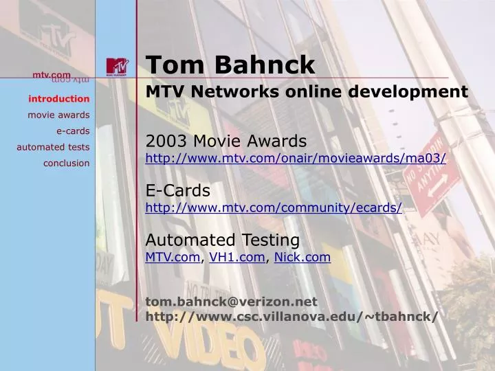 tom bahnck