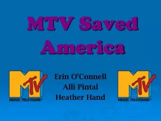 MTV Saved America