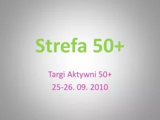 strefa 50