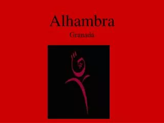 alhambra granada