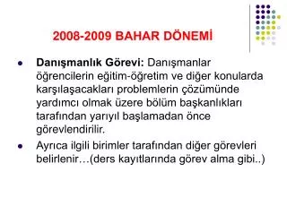 2008 2009 bahar d nem