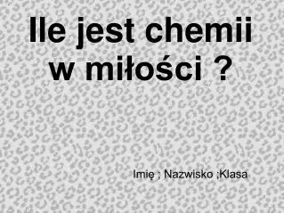 imi nazwisko klasa