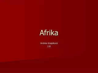 afrika