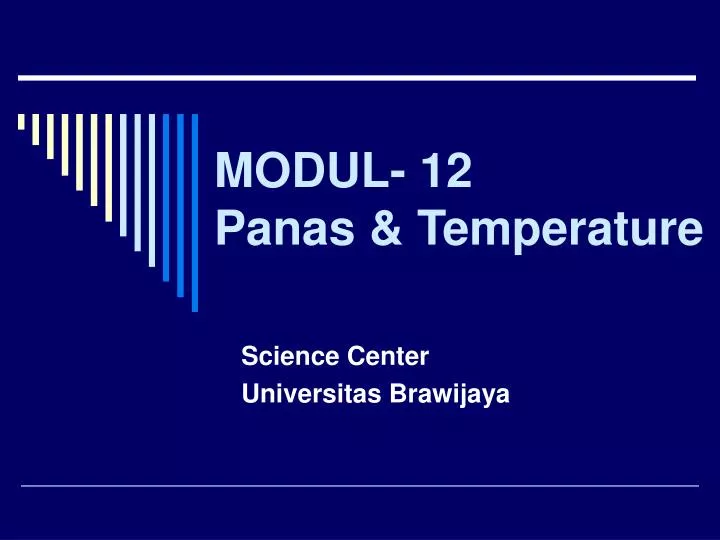 modul 12 panas temperature