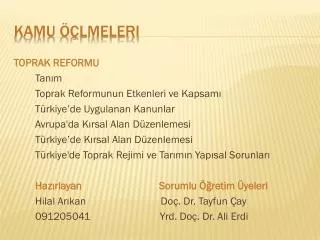 kamu lmeleri