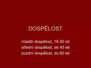 dosp lost
