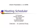 Meeting Scheduler - slide 1