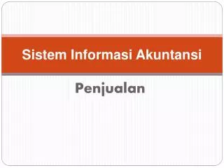 sistem informasi akuntansi