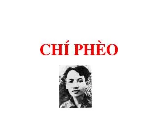 ch ph o