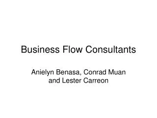 business flow consultants