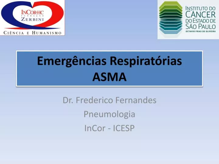 emerg ncias respirat rias asma