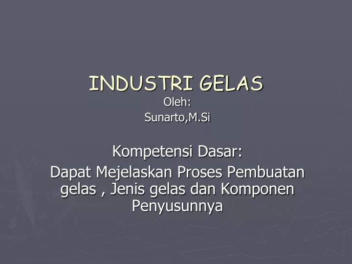 industri gelas