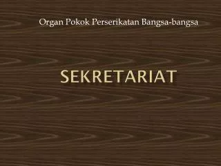 sekretariat