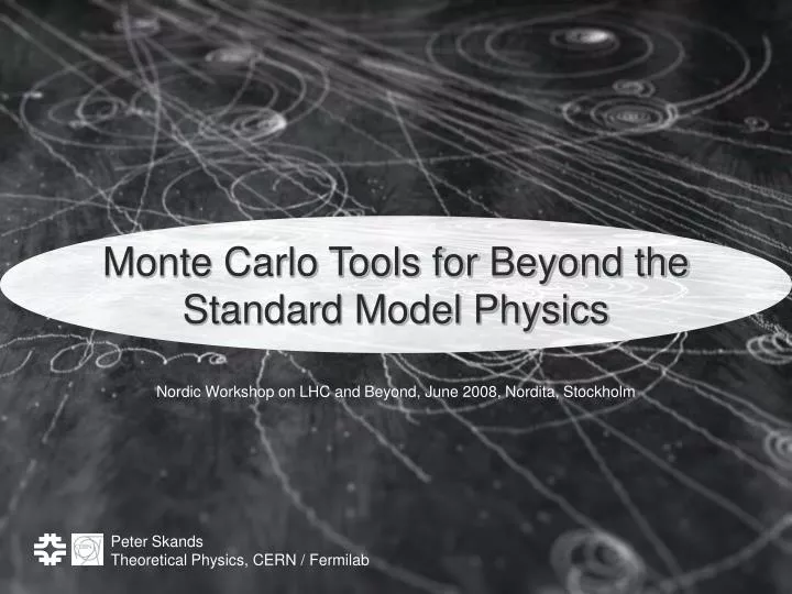 monte carlo tools for beyond the standard model physics