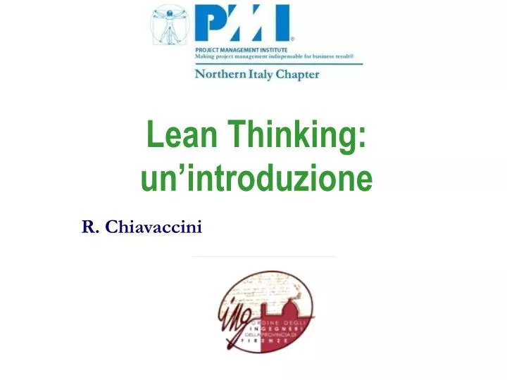 lean thinking un introduzione