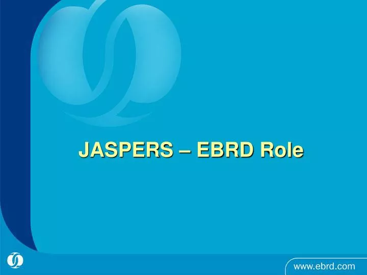 jaspers ebrd role