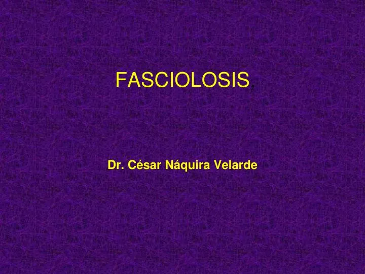 fasciolosis