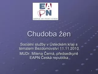 chudoba en
