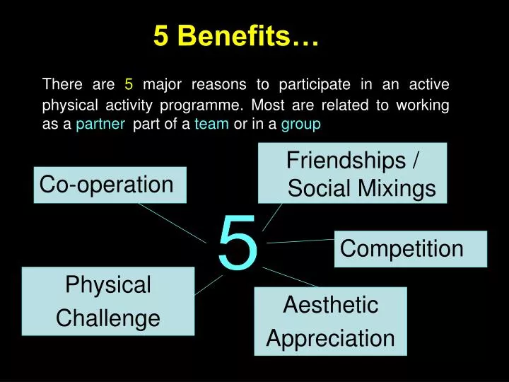 5 benefits