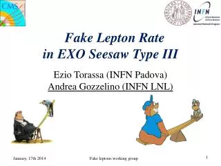 Fake Lepton Rate in EXO Seesaw Type III