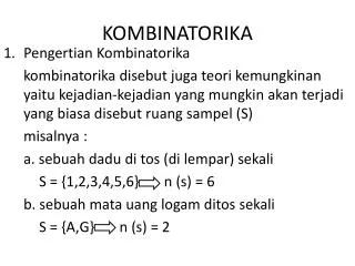 kombinatorika