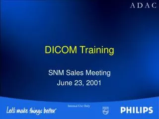DICOM Training