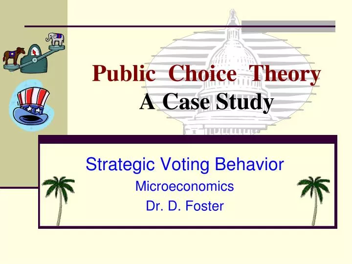 public choice theory a case study