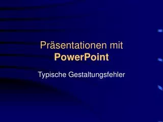 pr sentationen mit powerpoint