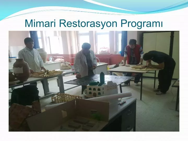 mimari restorasyon program