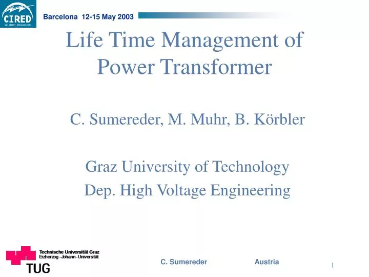 life time management of power transformer