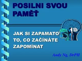 posilni svou pam