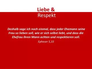 liebe