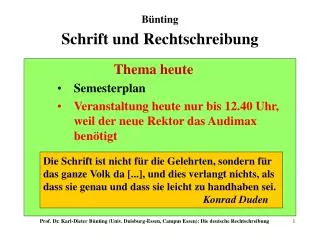 b nting schrift und rechtschreibung