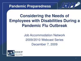 Pandemic Preparedness