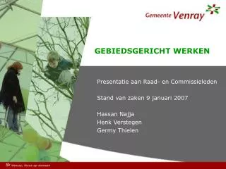 gebiedsgericht werken