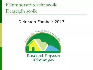 deireadh f mhair 2013