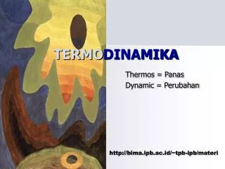 termo dinamika