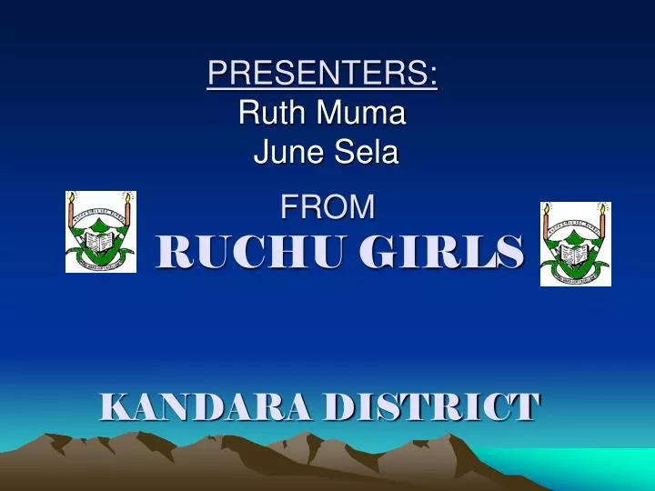 presenters ruth muma june sela