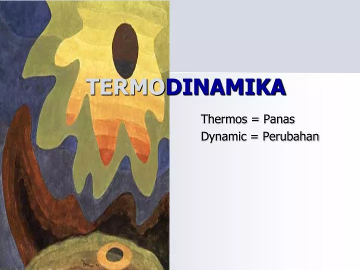 termo dinamika