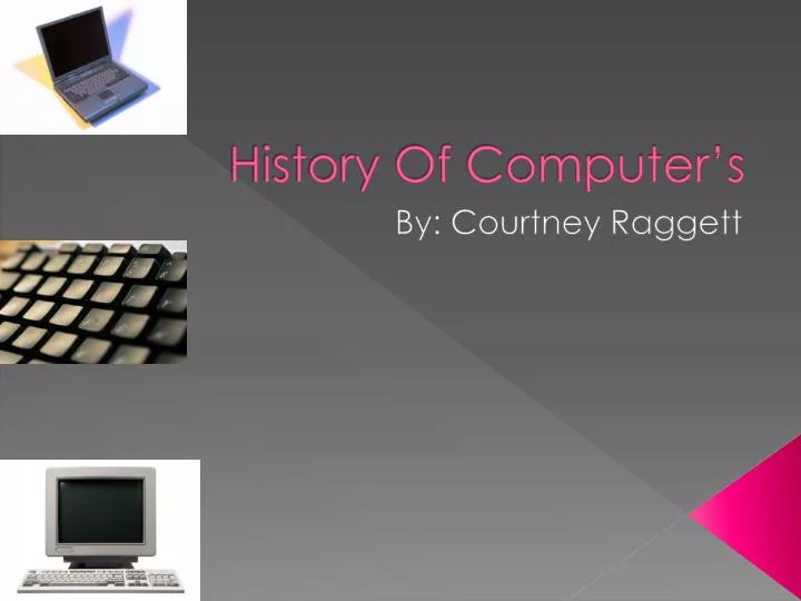 history of computer s