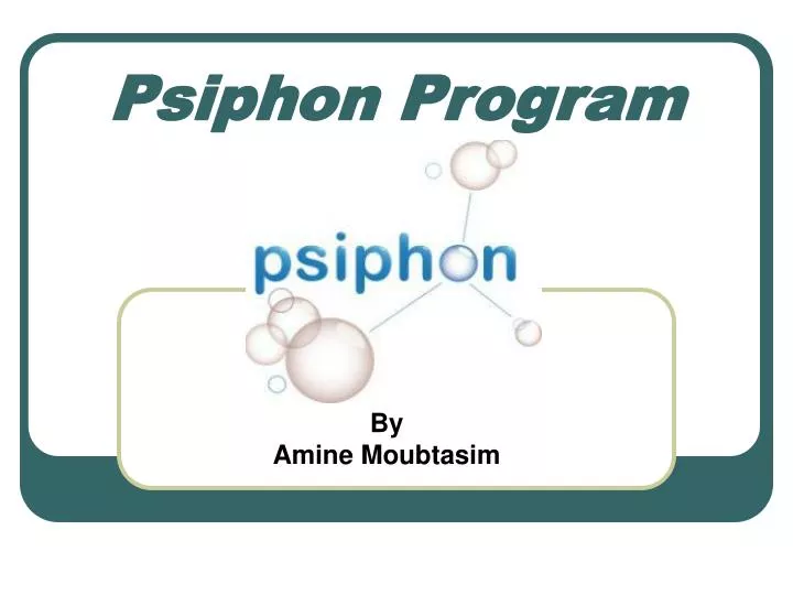 psiphon program