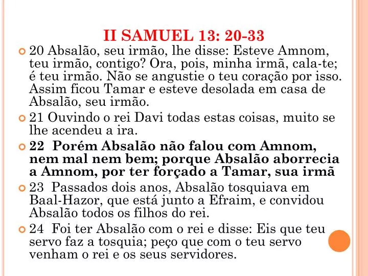 ii samuel 13 20 33