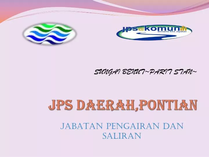 jps daerah pontian