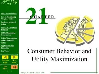 Consumer Behavior and Utility Maximization