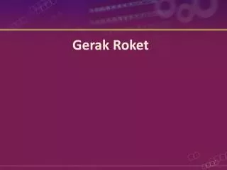 gerak roket