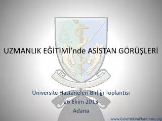 uzmanlik e t m nde as stan g r ler