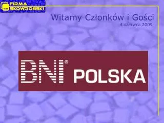 witamy cz onk w i go ci 4 czerwca 2009r
