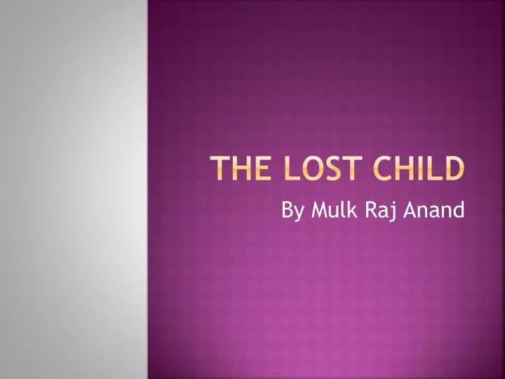 the lost child