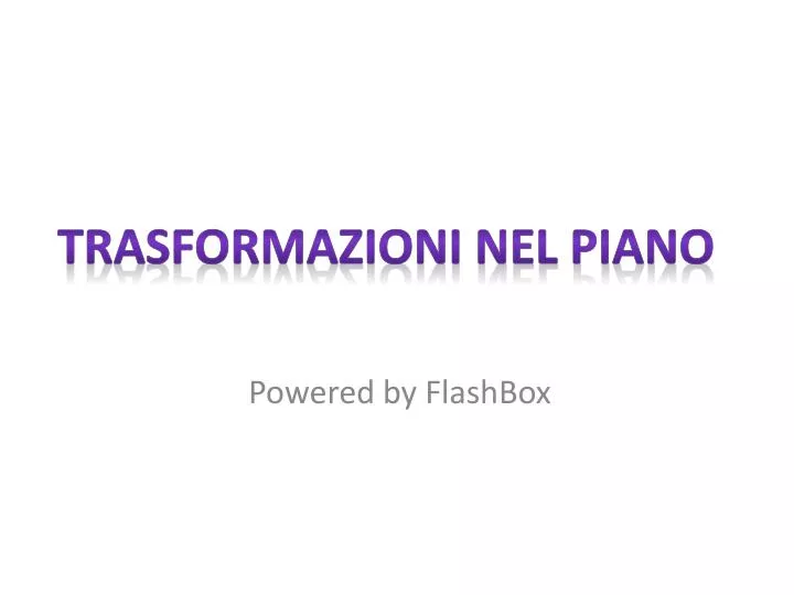 powered by flashbox