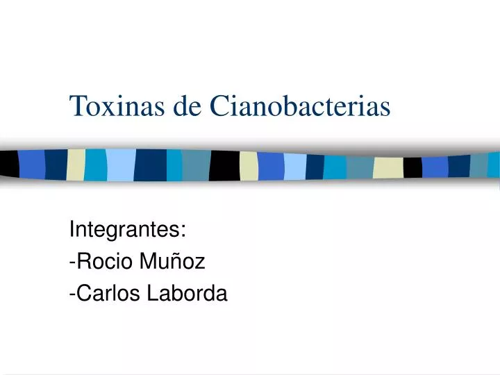 toxinas de cianobacterias